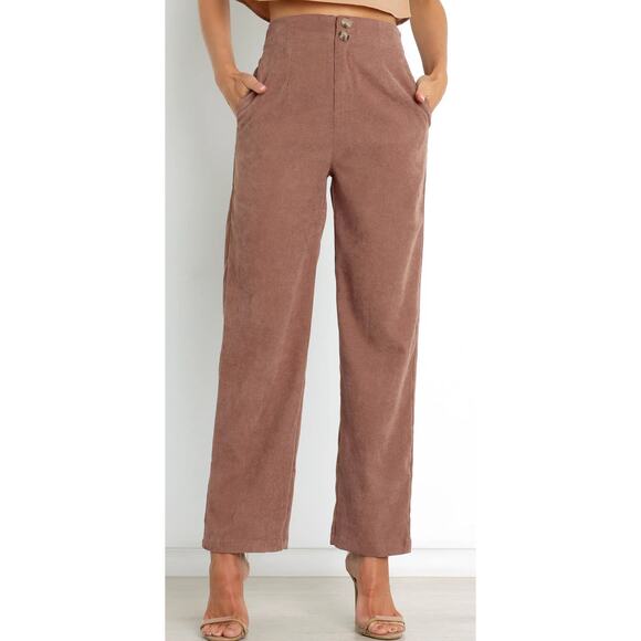 Petal & Pup SPRINGFIELD PANTS IN BROWN. Size 12 - Picture 2 of 8
